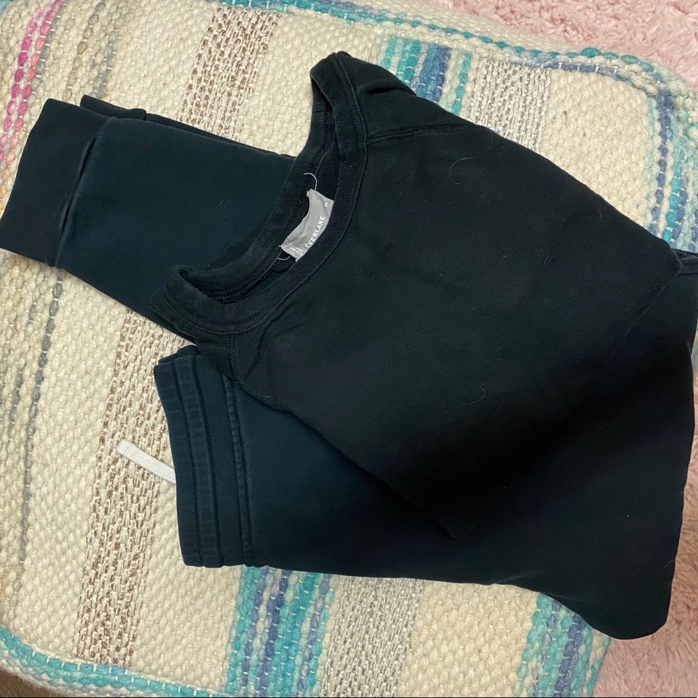 Black Everlane Classic Jogger Set w/ Sweats…